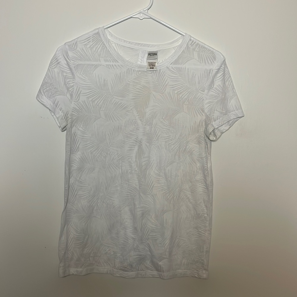 Sheer Victoria’s Secret Work Out Top
